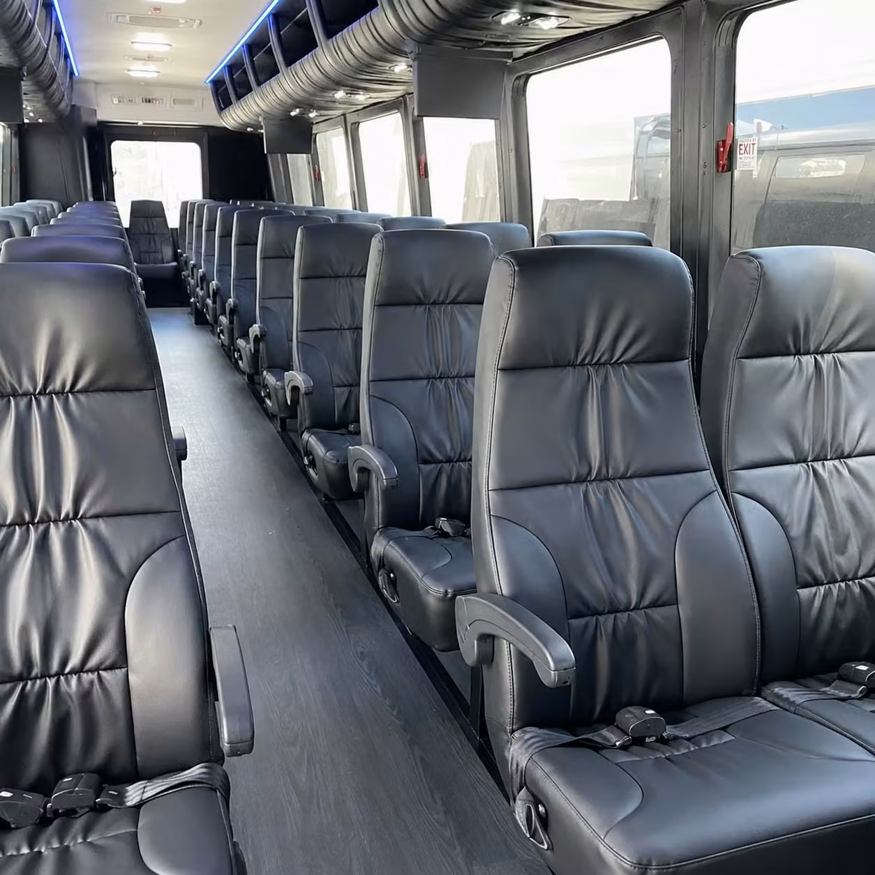 30 passenger minibus interior