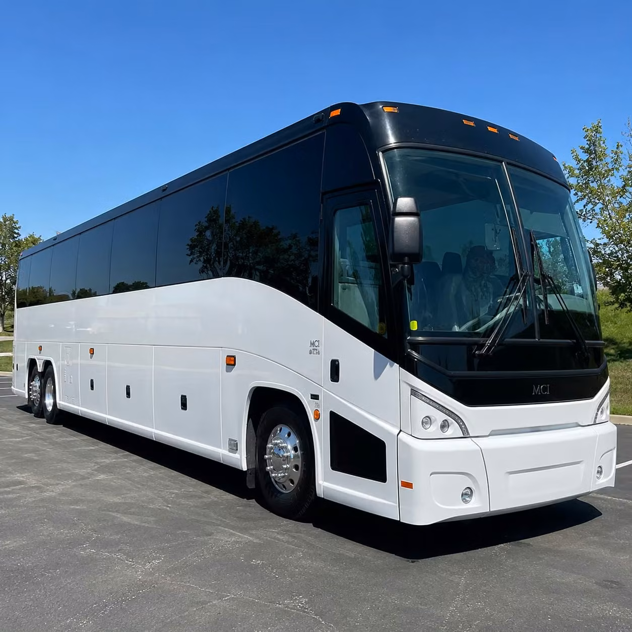 56 passenger charter bus