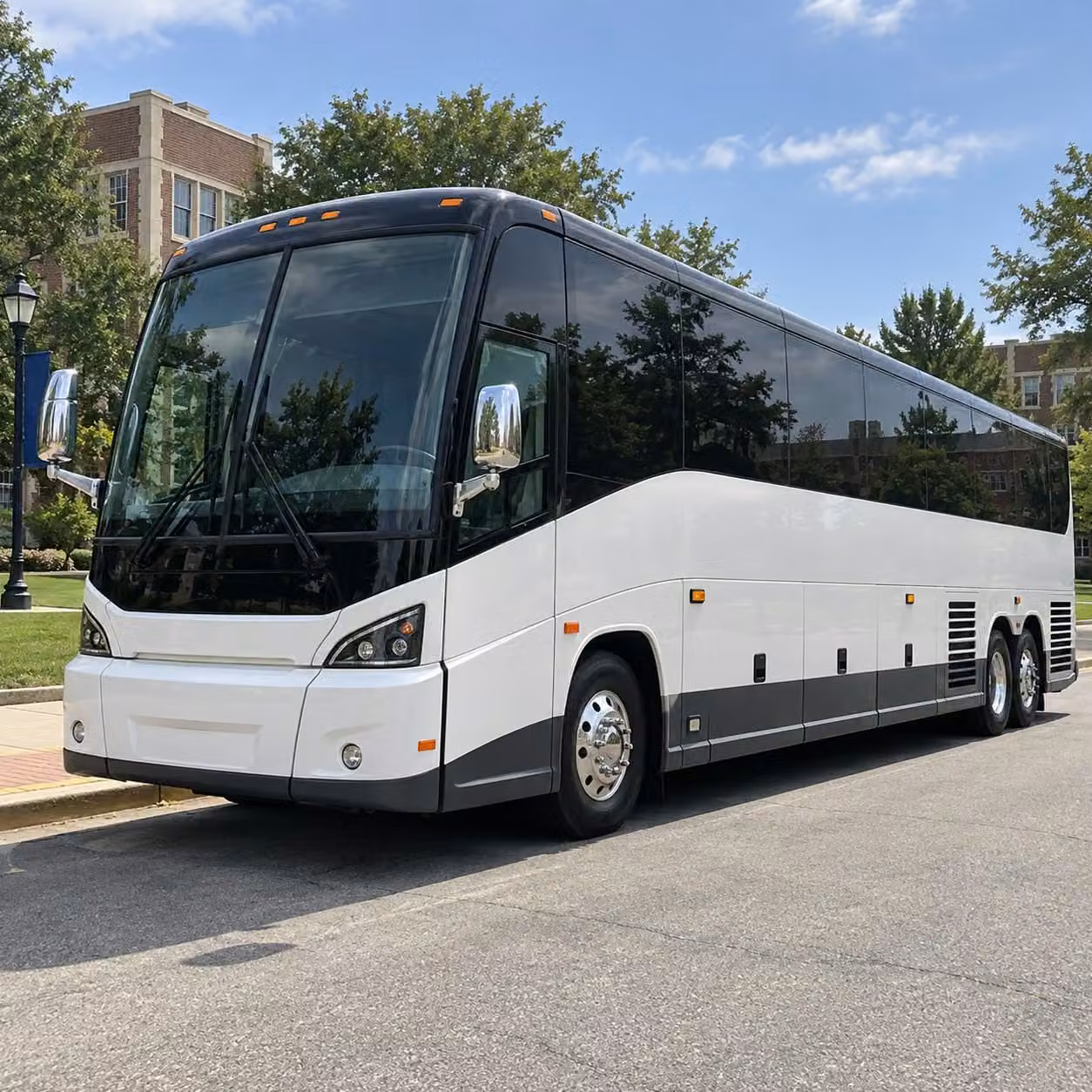 long distance military charter bus rentals from concord to bay area bases
