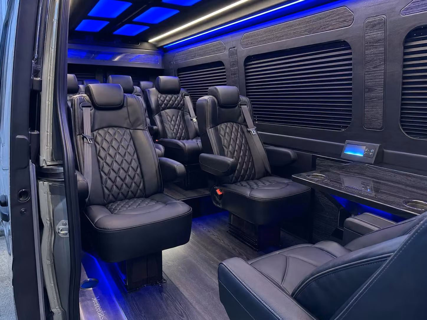 sprinter van transportation for groups and events across concord