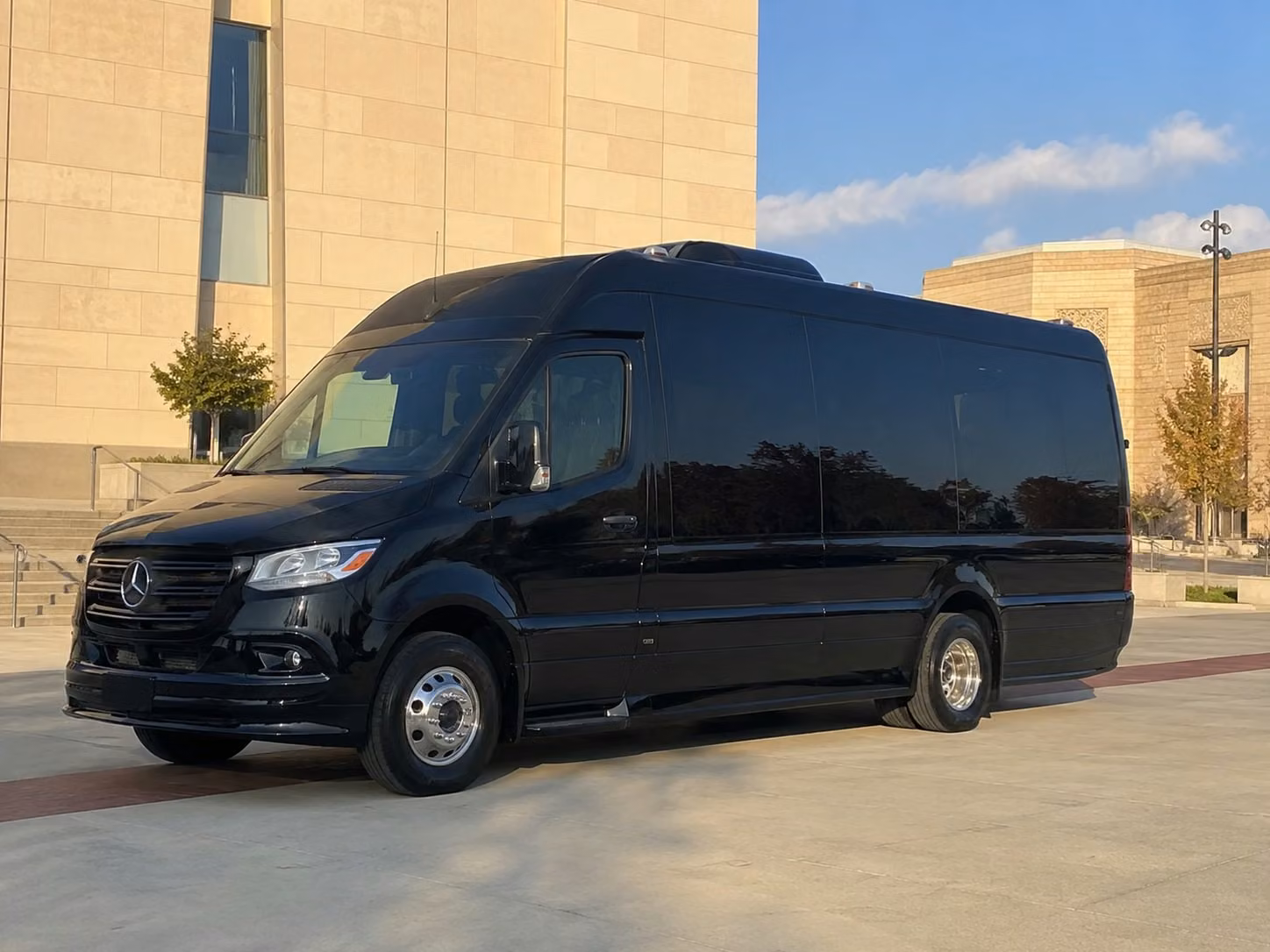 sprinter van with driver
